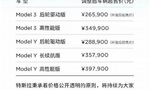 特斯拉官宣降价1.4万_特斯拉官宣降价