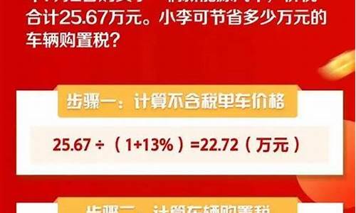 新能源汽车购置税怎么算2020_新能源汽车购置税多少